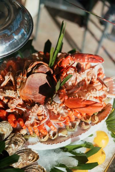 les larges selections de fruits de mer à emporter à Bordeaux 